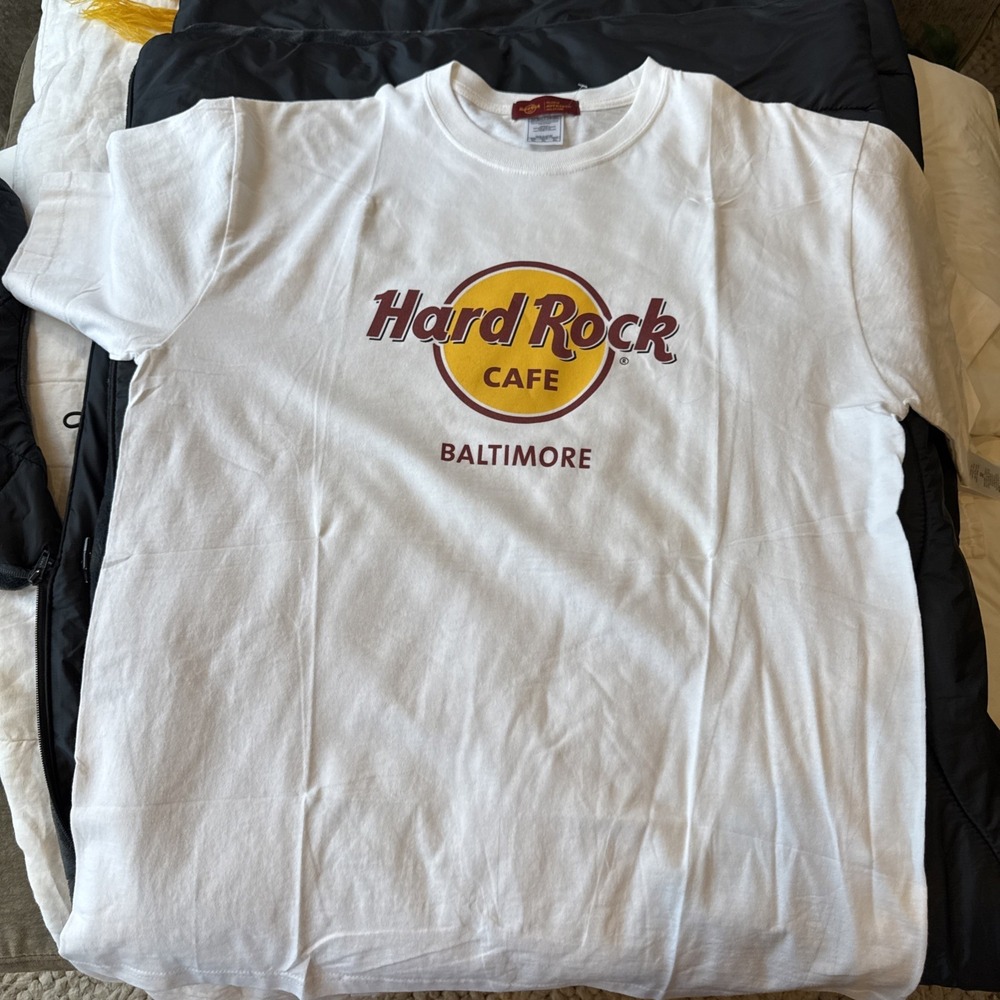 Vintage Hard Rock Cafe Baltimore‎ T-shirt Hard Rick Cafe Brand SZ XL New No tags